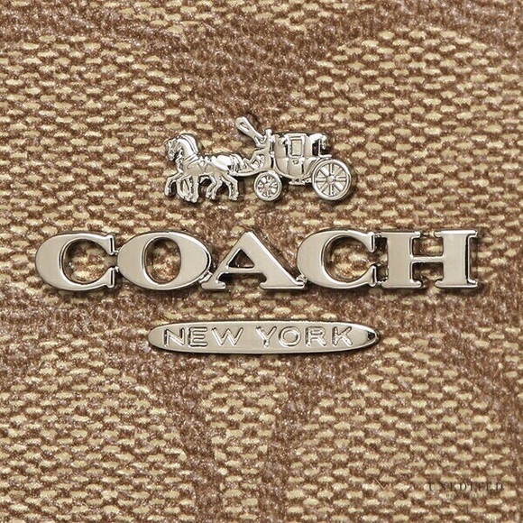 NWT - Coach City Zip Tote,  Signature / Petal - Picture 8 of 8